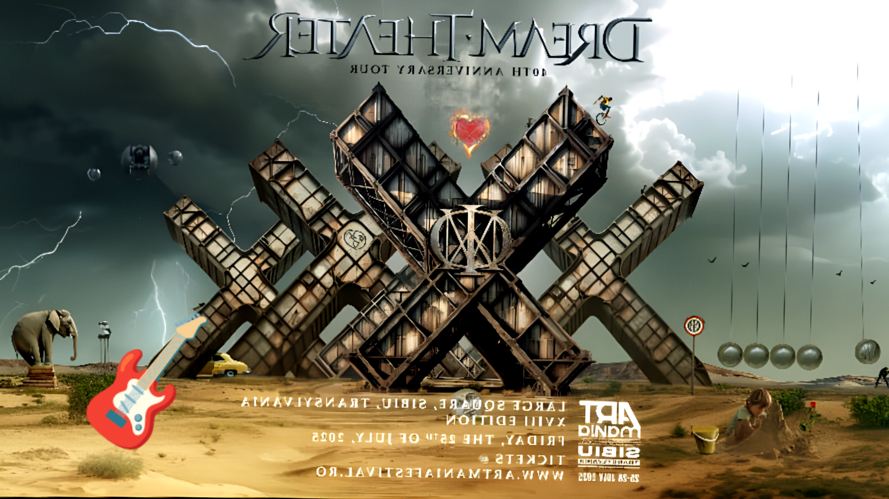 Concert Dream Theater la ARTmania 2025"